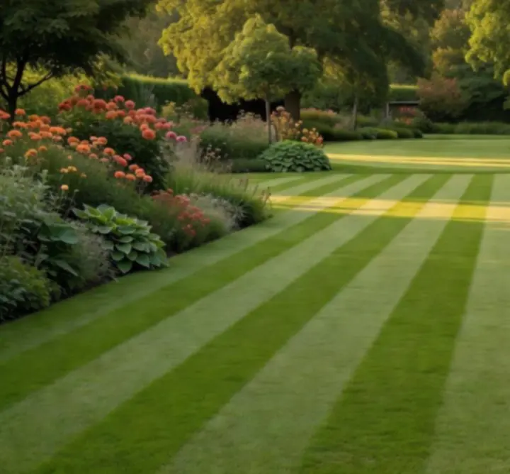 Panorama luksusowego ogrodu zaprojektowanego przez Gardonexa