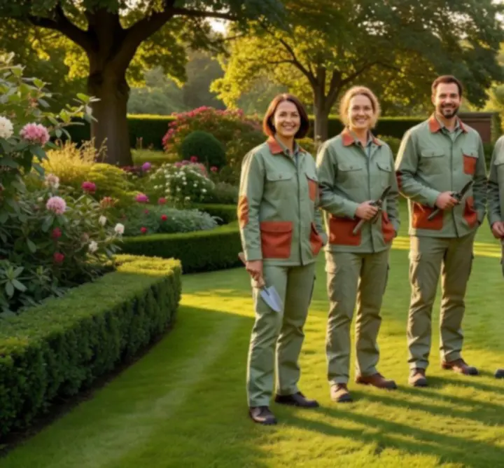 Zespół Gardonexa - grupowe zdjęcie certyfikowanych ogrodników